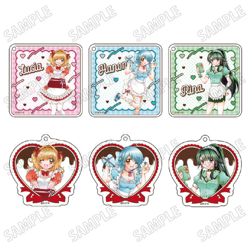 『ぴちぴちピッチ』描き下ろしアクリルキーホルダーコレクション【バレンタインver.】【BOX】